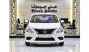 نيسان صني EXCELLENT DEAL for our Nissan Sunny ( 2020 Model ) in White Color GCC Specs