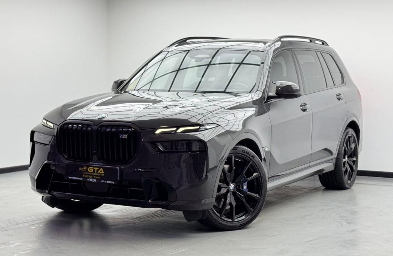 BMW X7 2024 BMW X7 M60i, 2029 BMW Warranty + Service Pack, Very Low Km, 7 Seater, Excellent Condition, GCC