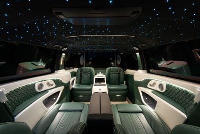 Mercedes Benz V300 AVANTGARDE ERTEX LUXURY CAR DESIGN CO. BOTTEGA DEEP GREEN