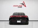 بورش تايكان AED 3,520 P.M | 0% DOWN PAYMENT | PORSCHE TAYCAN STANDARD | EV | 2023 | AMERICAN SPECS