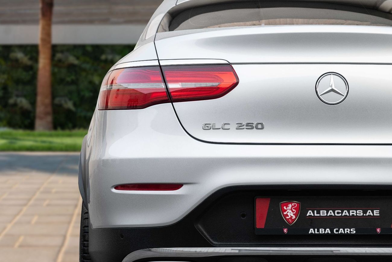 مرسيدس بنز GLC 250 250 | 2,840 P.M  | 0% Downpayment | LOW MILEAGE!