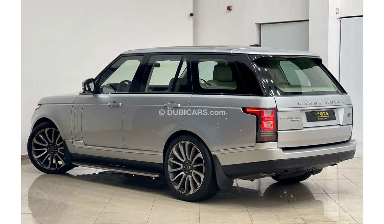 Land Rover Range Rover 2014 Range Rover Vogue SE Supercharged, Range Rover Service History, GCC