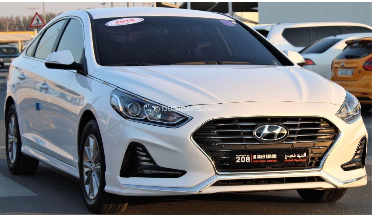 هيونداي سوناتا هيونداي سوناتا 2018 وارد كوريا أوراق جمارك بحالة ممتازة