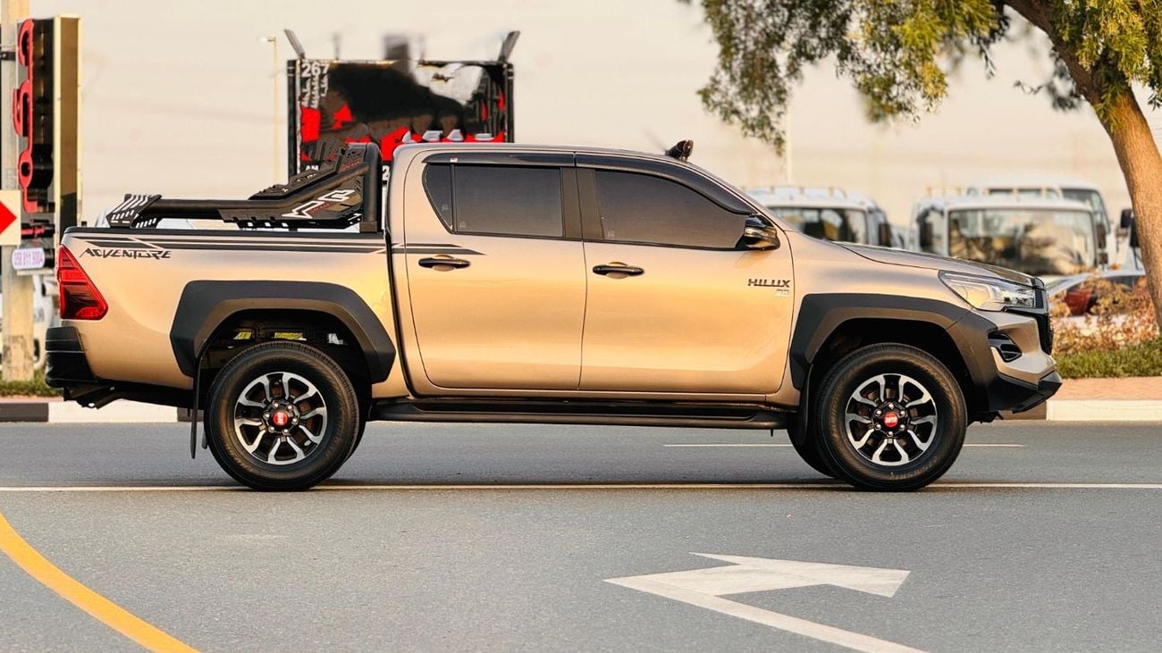 Toyota Hilux MODIFIED TO 2024 GR SPORT | AFTER MARKET SIDE FENDERS | 2.8L DIESEL | RHD | ELECTRIC SEAT | BACK CAM