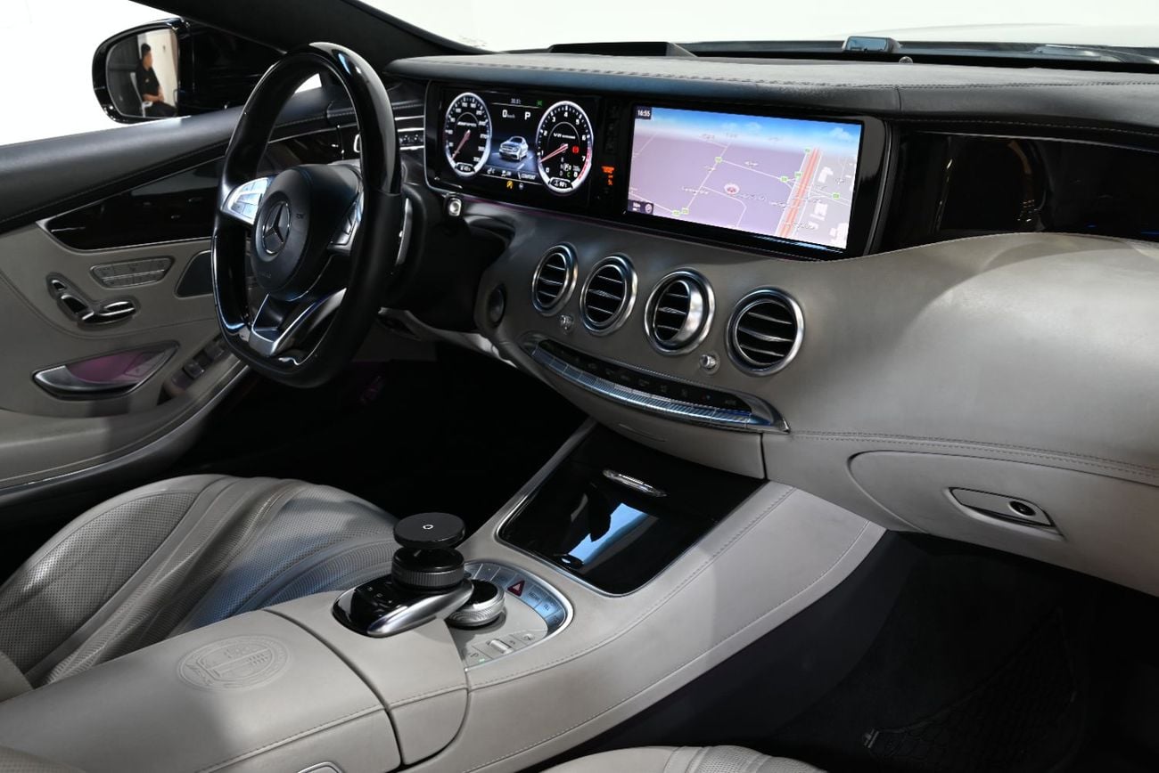 مرسيدس بنز S 63 AMG STANDARD مرسيدس بنز S63 AMG 4Matic موديل 2016، سجل صيانة كامل، حالة ممتازة، خليجية