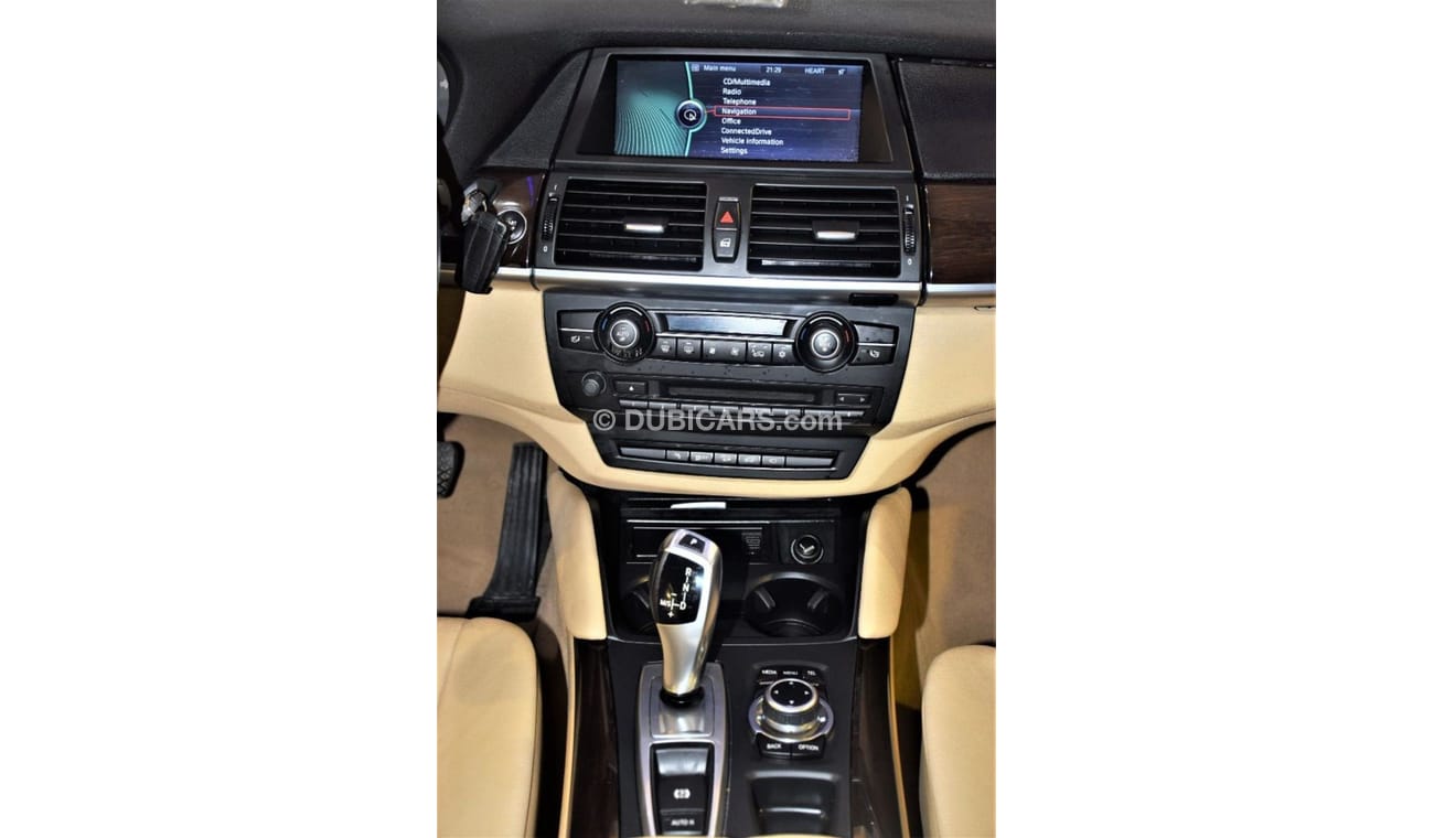 BMW X6 ( ONLY 53000KM ) AMAZING BMW X6 2014 Model!! in Maroon Color! GCC Specs