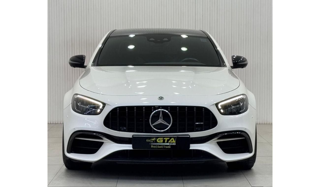 مرسيدس بنز E 63S AMG 4MATIC+ 2022 Mercedes Benz E63s AMG 4MATIC+, 2027 Mercedes Warranty + Service Pack, Fully Loaded