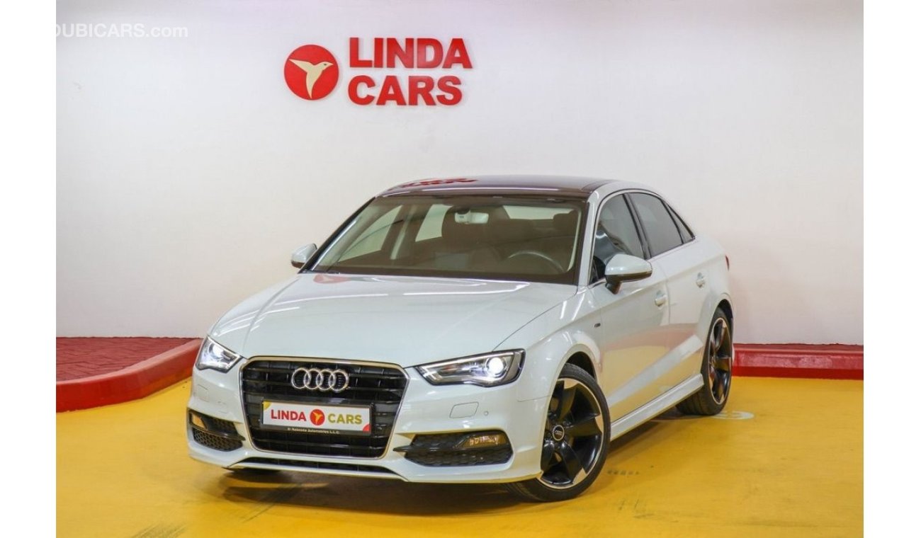 Audi A3 RESERVED ||| Audi A3 S-Line 2016 GCC under Warranty & Audi Service Contract with Flexible Down-Payme