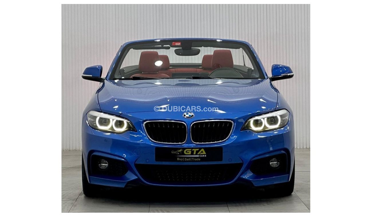 BMW 220i Std 2018 BMW 220i M-Sport Convertible, Warranty, Full Options, Low Kms, GCC