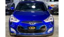 Hyundai Veloster 2016 Hyundai Veloster, Warranty, Service History, Fully Loaded, GCC