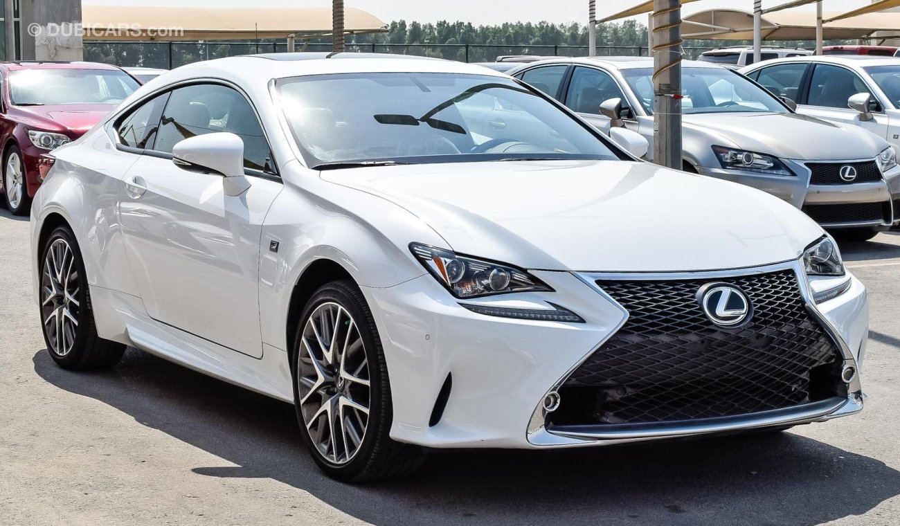 Lexus RC300 FSport، One year free comprehensive warranty in all brands.