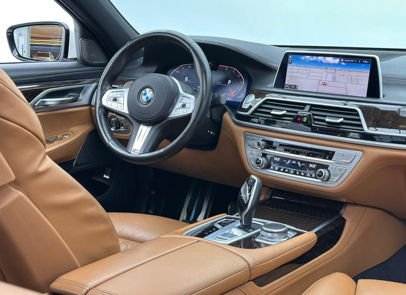 BMW 730Li 2021 BMW 730Li M-Sport M-Kit, 1 Year Warranty Unlimited Km, Full Service History, GCC