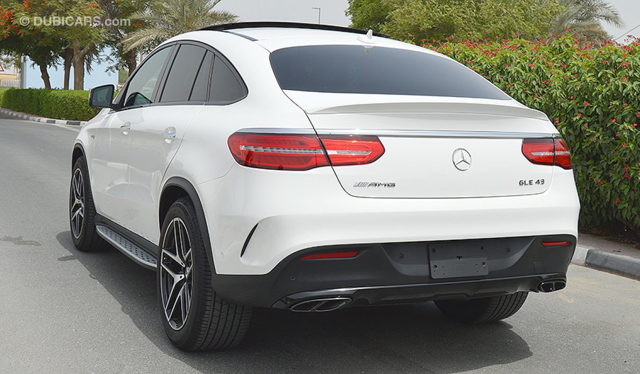 Mercedes-Benz GLE 43 AMG 4MATIC 3.0L V6-Biturbo GCC, 0km with 2 Years Unlimited Mileage Warranty