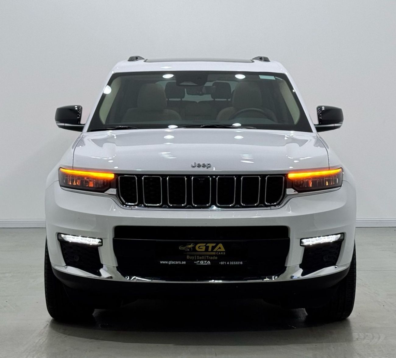 جيب جراند شيروكي L Limited 3.6L 2022 Jeep Grand Cherokee L Limited, 2027 Jeep Warranty, Jeep Service Pack, 7 Seater,