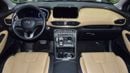 هيونداي سانتا في . EXCELLENT DEAL for our Hyundai SantaFe 3.5L ( 2023 Model ) in Grey / Brown Color GCC Specs