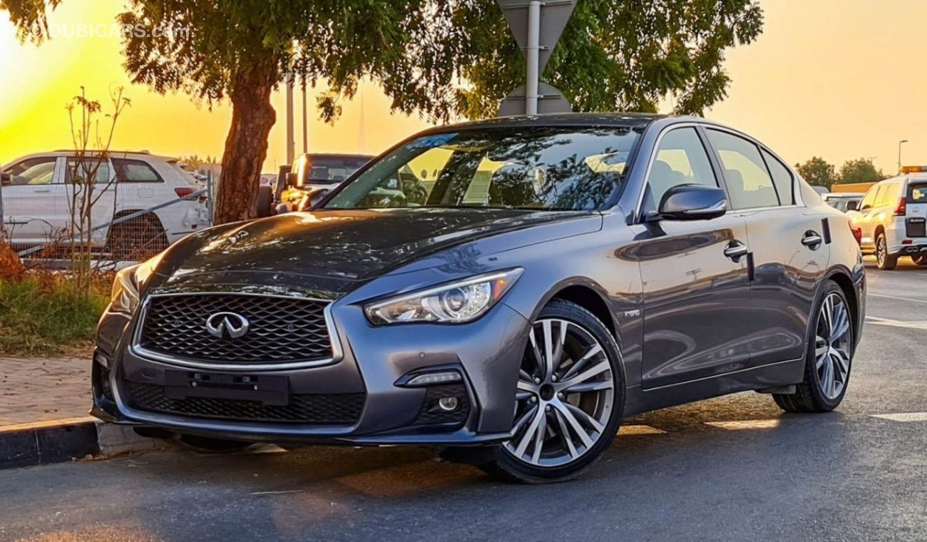 إنفينيتي Q50 S Hybrid V6 3.5L GCC 0Kms Full Option