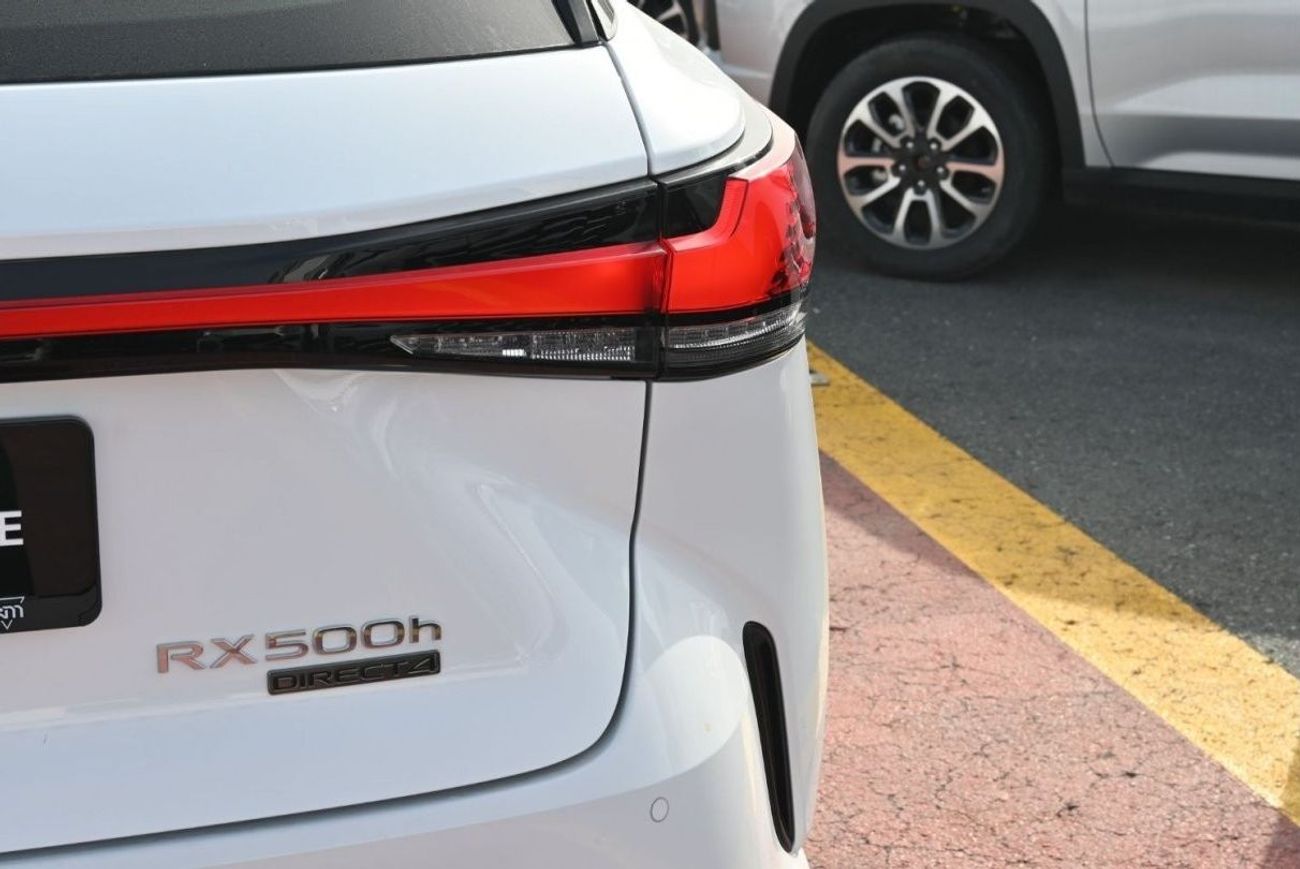 Lexus RX 500h Lexus RX500h F-Sport 2.4L, 4-cylinder, In-line, Turbo, Hybrid, AWD, CUV Model 2024, Color White