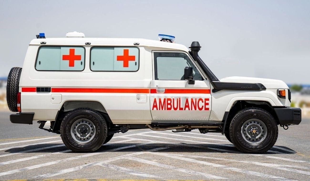 تويوتا لاند كروزر 70 Toyota land cruiser hard top lc78 ambulance 4.2L diesel MY2024