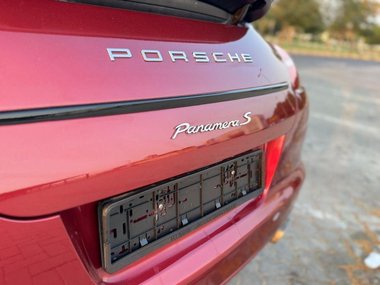 بورش باناميرا PORSCHE PANAMERA S V8 MODLE 2010 ORGINAL PAINT