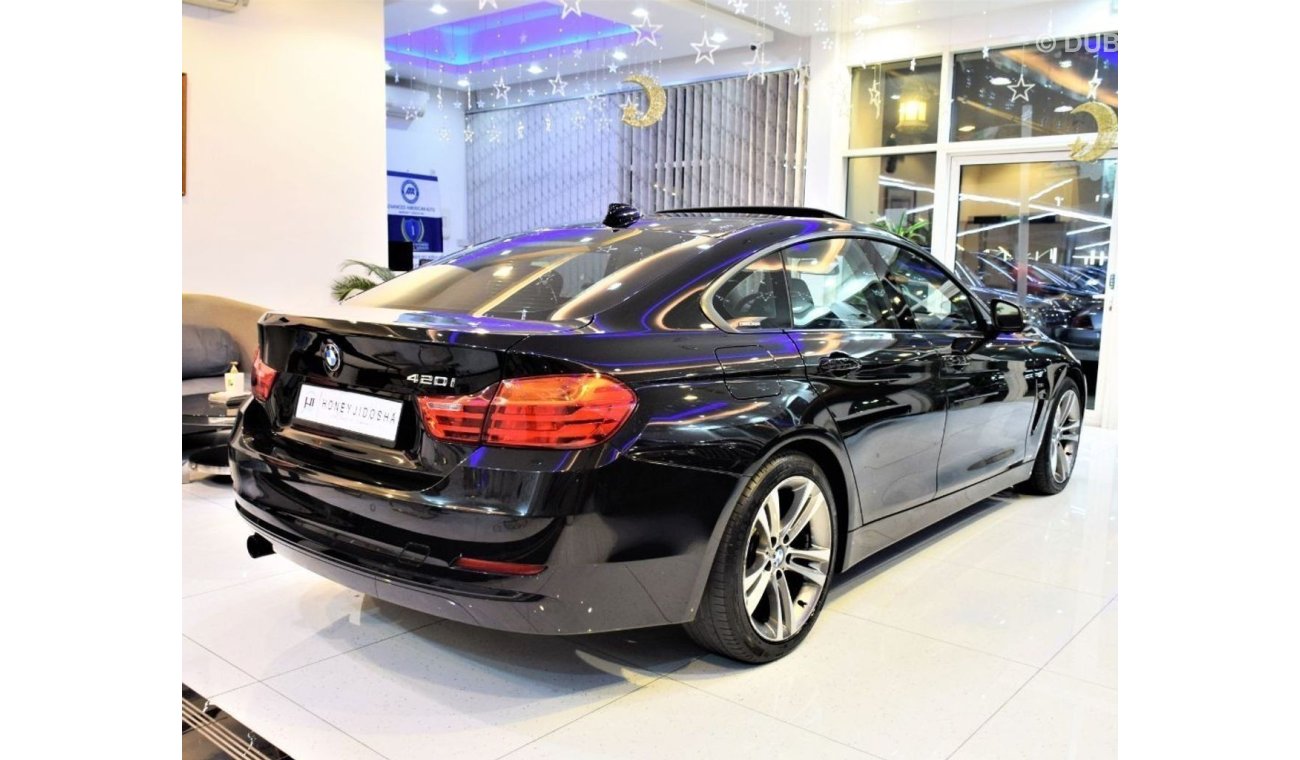 BMW 420i ONLY 60000 KM! BMW 420i Gran Coupe 2015 Model!! in Black Color! GCC Specs