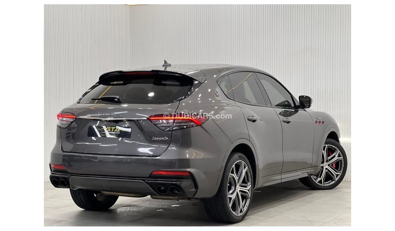 مازيراتي ليفونت 2021 Maserati Levante Trofeo, November 2024 Maserati Warranty + Service Pack, Low Kms, GCC