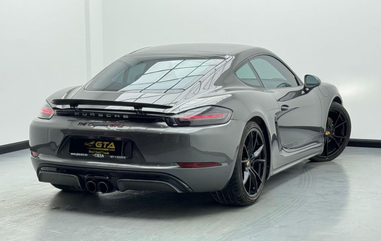 بورش كايمان 718 2018 Porsche 718 Cayman GTS, Fully Loaded, 1 Year Warranty, Full Service History, GCC