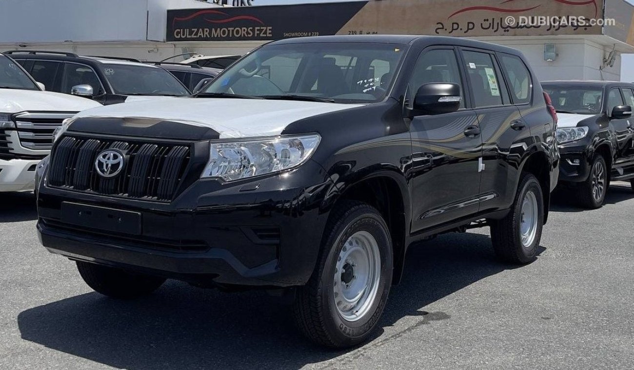 Toyota Prado TX 2.7L Petrol 4WD, Sunroof / Spare Up / Black / 2023MY