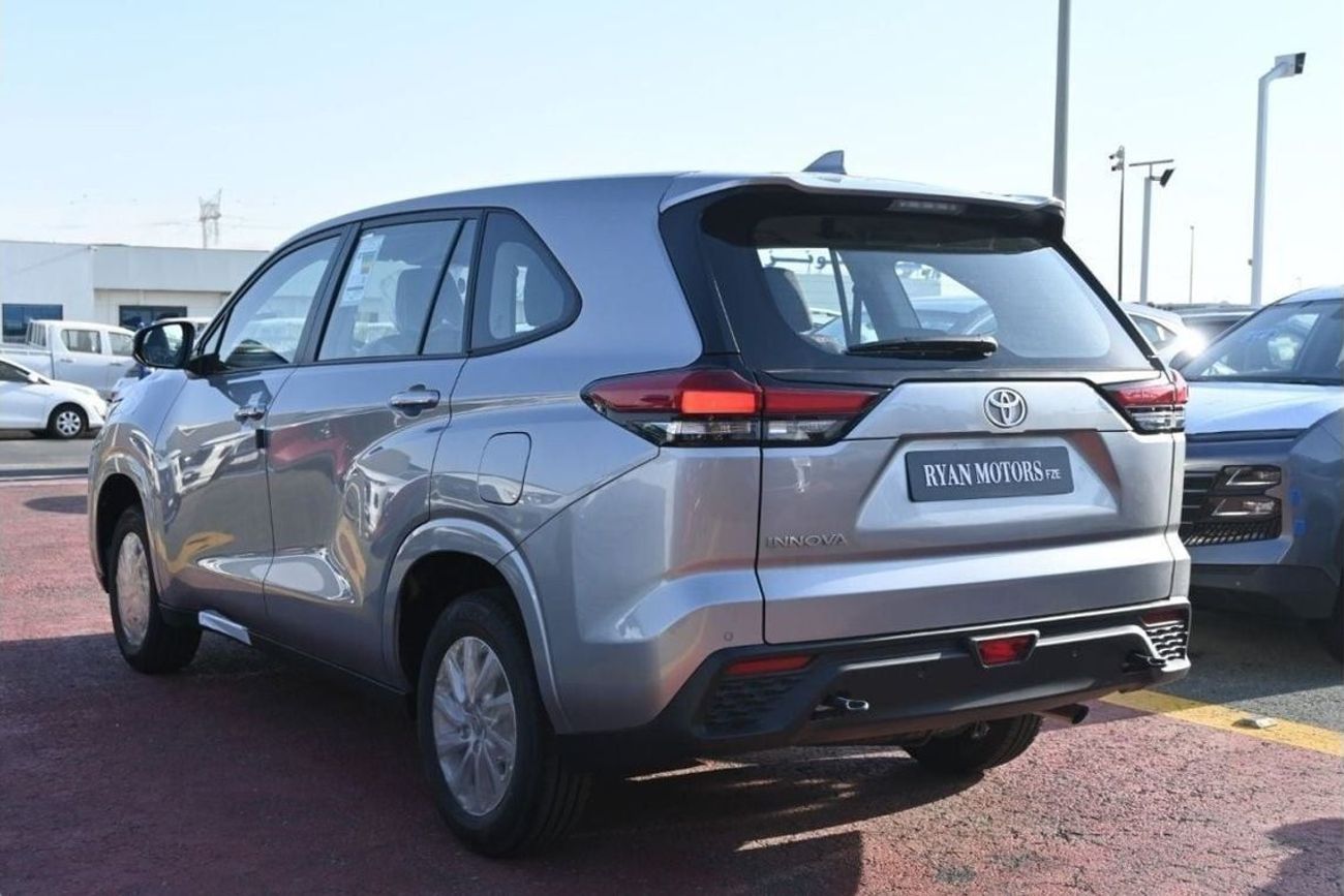 تويوتا إينوفا Toyota Innova 2.0L, FWD Petrol, Color Silver, Model 2024