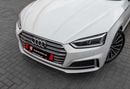 أودي A5 A5 S-Line 40 TFSI | 1,861 P.M | 0% Downpayment | Service History!