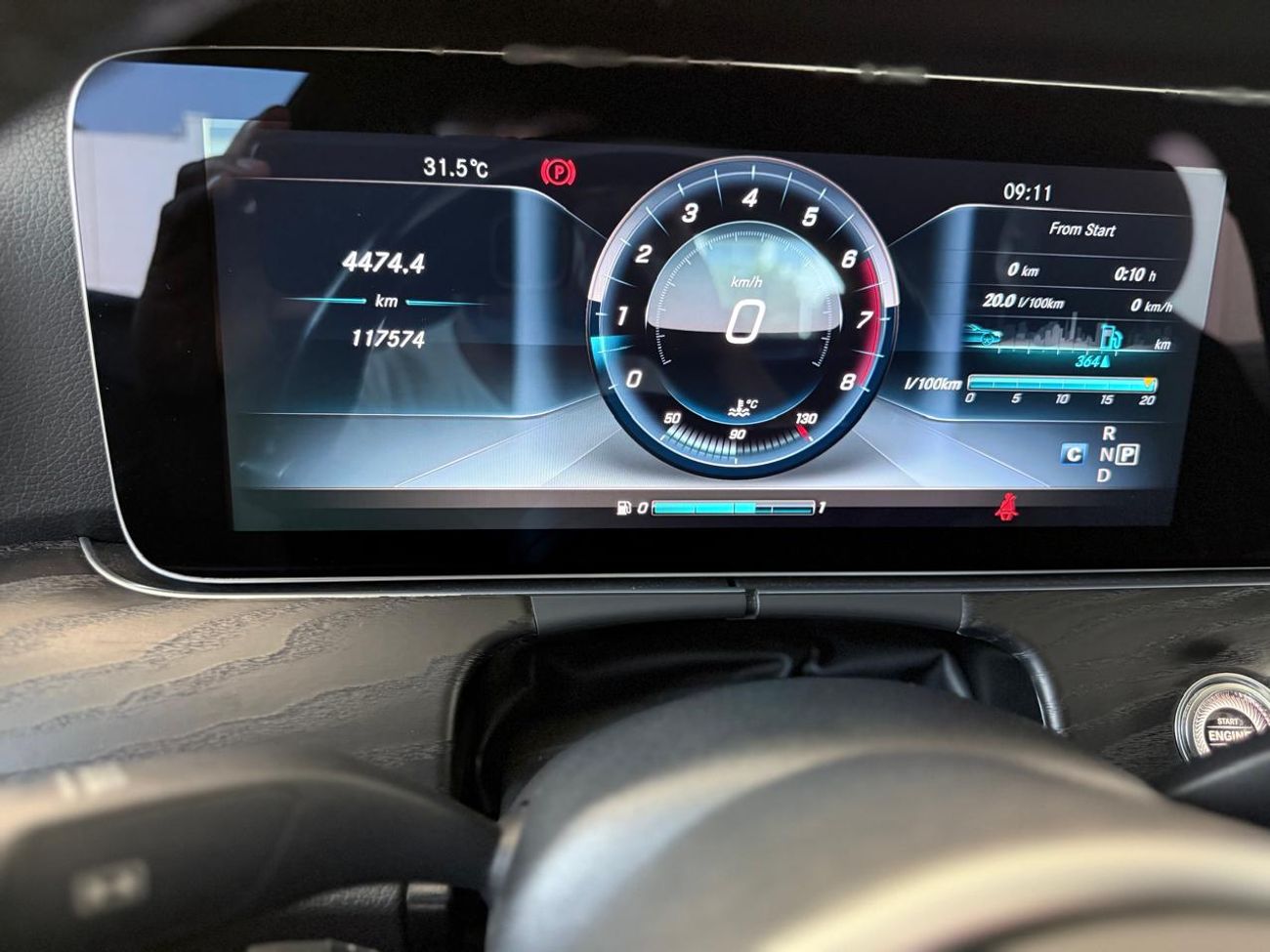 مرسيدس بنز E300 AWD (4MATIC), 2.0L turbo