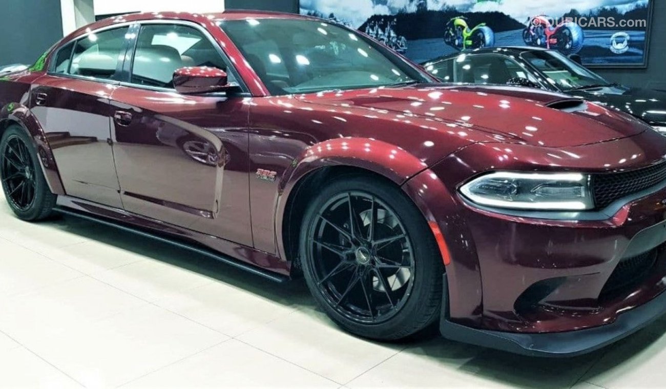 دودج تشارجر DODGE CHARGER SRT 2018 MODEL IN BEAUTIFUL CONDITION FOR ONLY 99K AED WITH FULL INSURANCE AND REG.