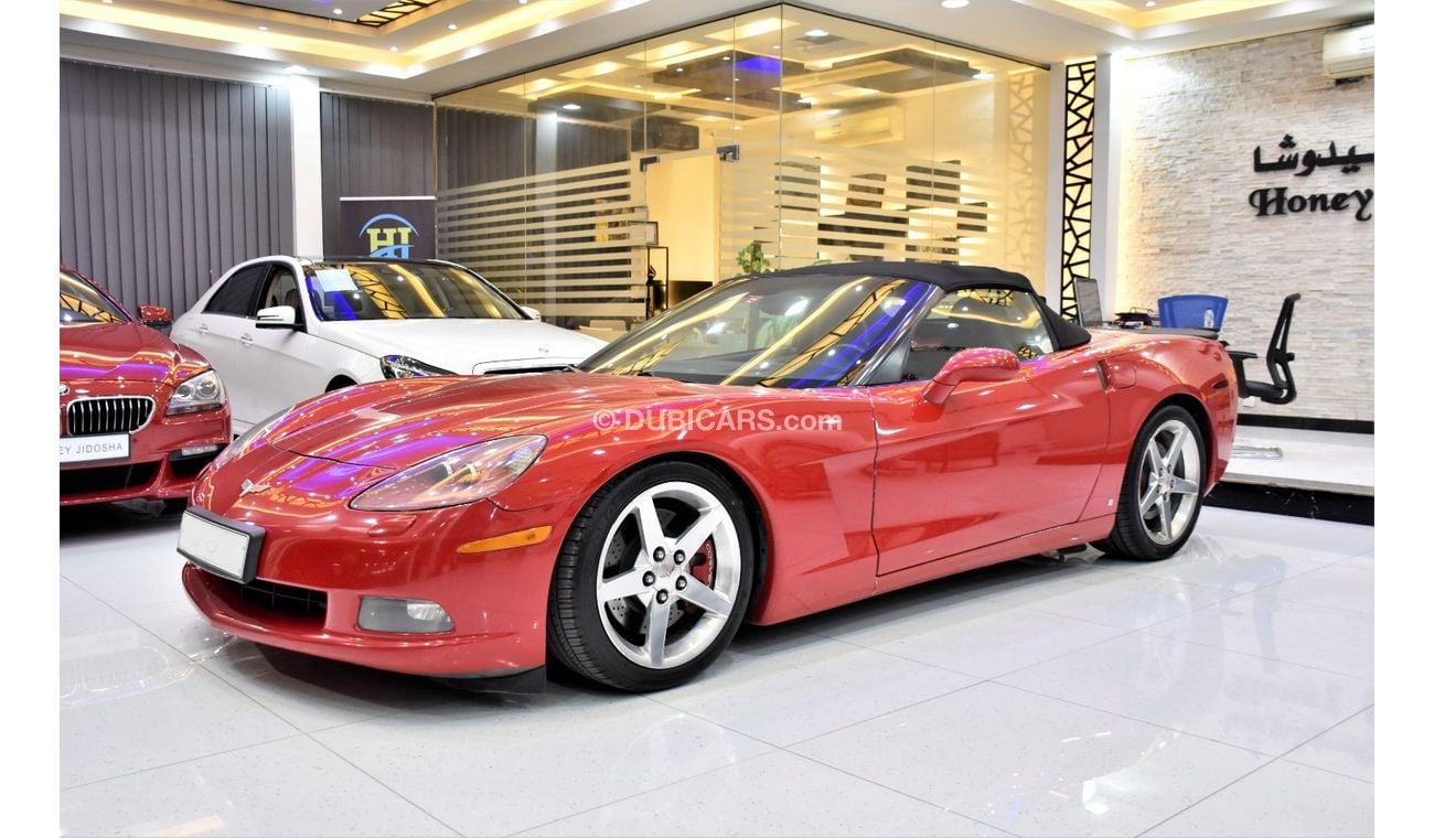 Chevrolet Corvette EXCELLENT DEAL for our Chevrolet Corvette C6 / LS2 V8 Engine ( 2006 Model ) in Red Color GCC Specs