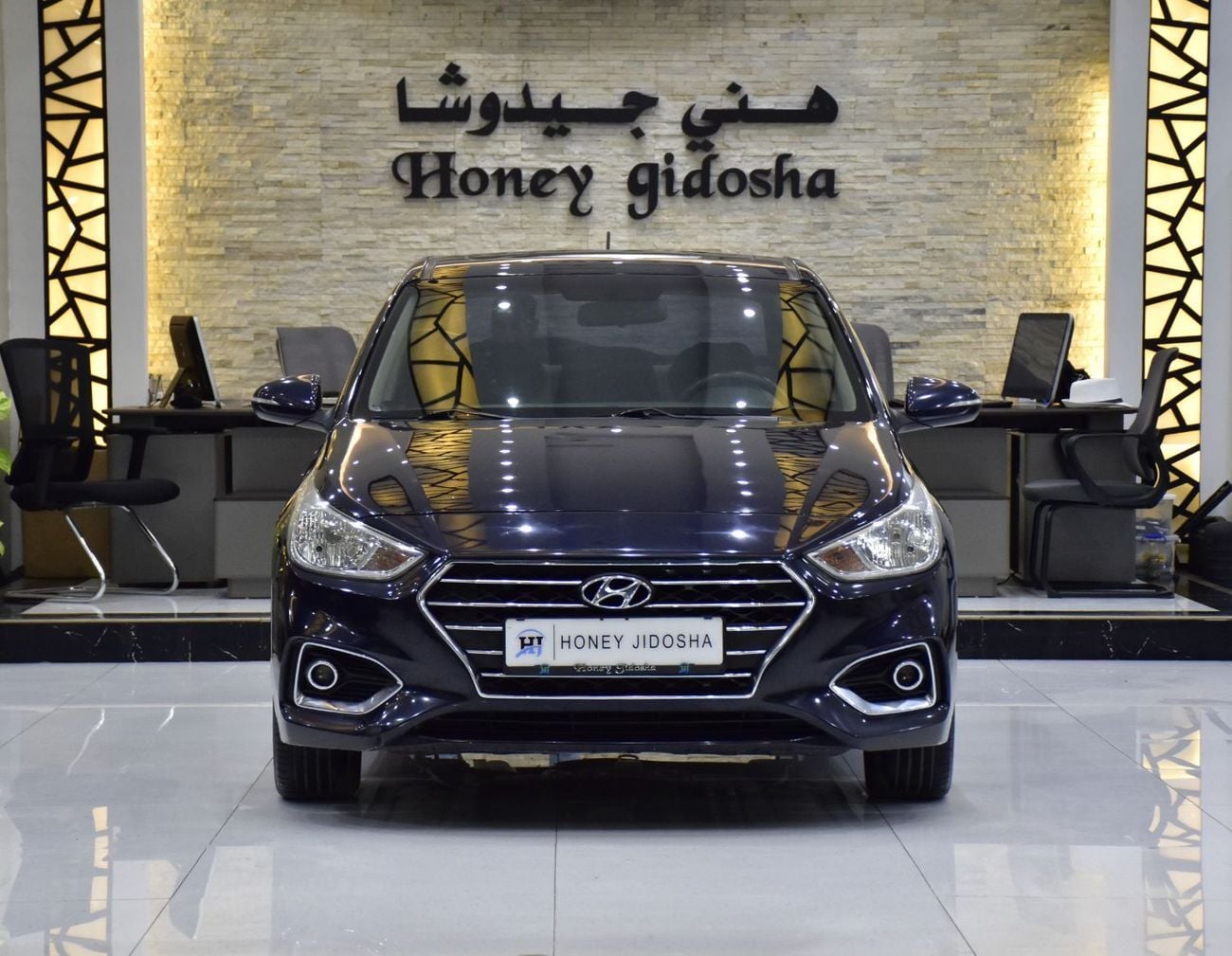 Hyundai Accent GL MID EXCELLENT DEAL for our Hyundai Accent 1.6L ( 2020 Model ) in Blue Color GCC Specs