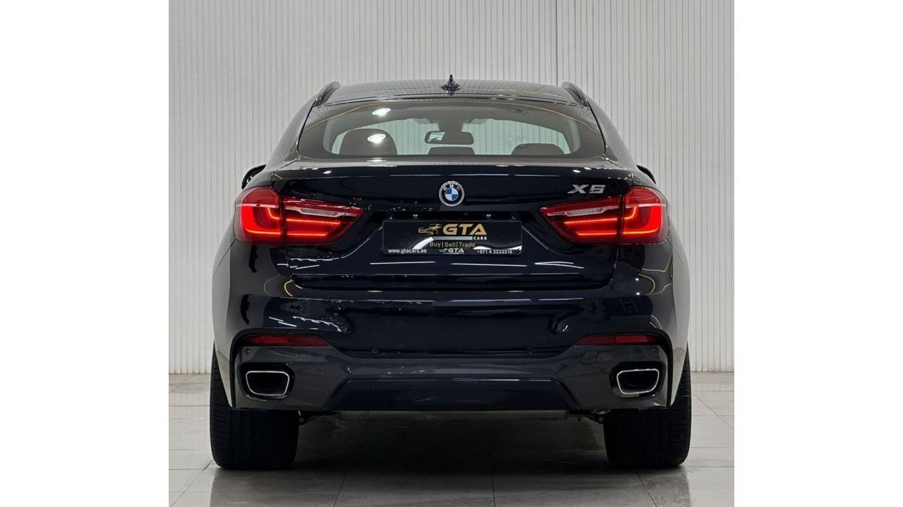 BMW X6 35i M Sport 2018 BMW X6 xDrive35i M-Sport, 2027 BMW Service Contract, Warranty, Low Kms, GCC