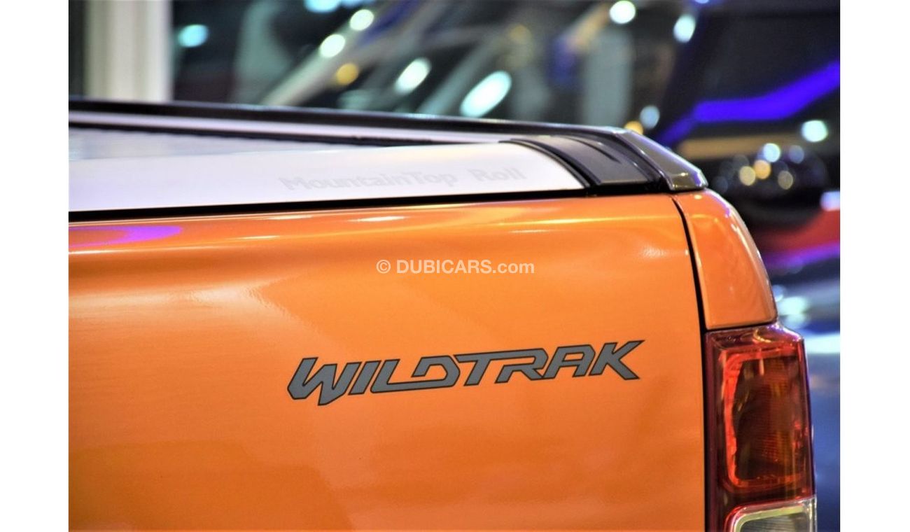 Ford Ranger EXCELLENT DEAL for our FORD Ranger 4x4 WILDTRAK 2017 Model!! in Orange Color! GCC Specs