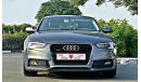 Audi A5 GCC - Sline 2.0 Quattro - Agency Maintained - 100% accident free - Bank Finance Available - Wrranty