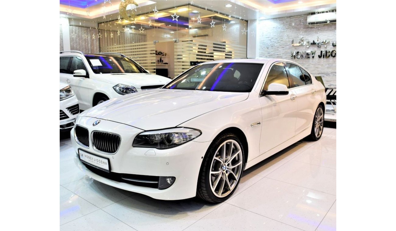 بي أم دبليو 535 AMAZING BMW 535i 2013 Model!! in White Color! GCC Specs