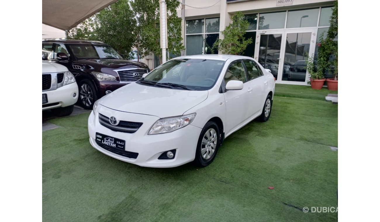 Toyota Corolla Toyota Corolla 2013 model Gulf 1600 CC, white inside beige, without accidents, Android screen, camer