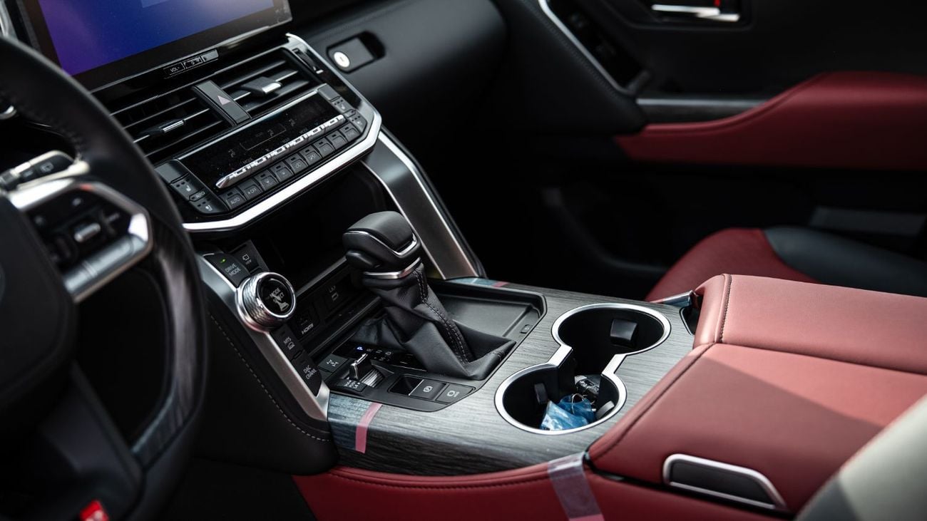 تويوتا لاند كروزر GRS 3.5L - Attitude Black-GR-S Black Inside Dark Red | Export Only