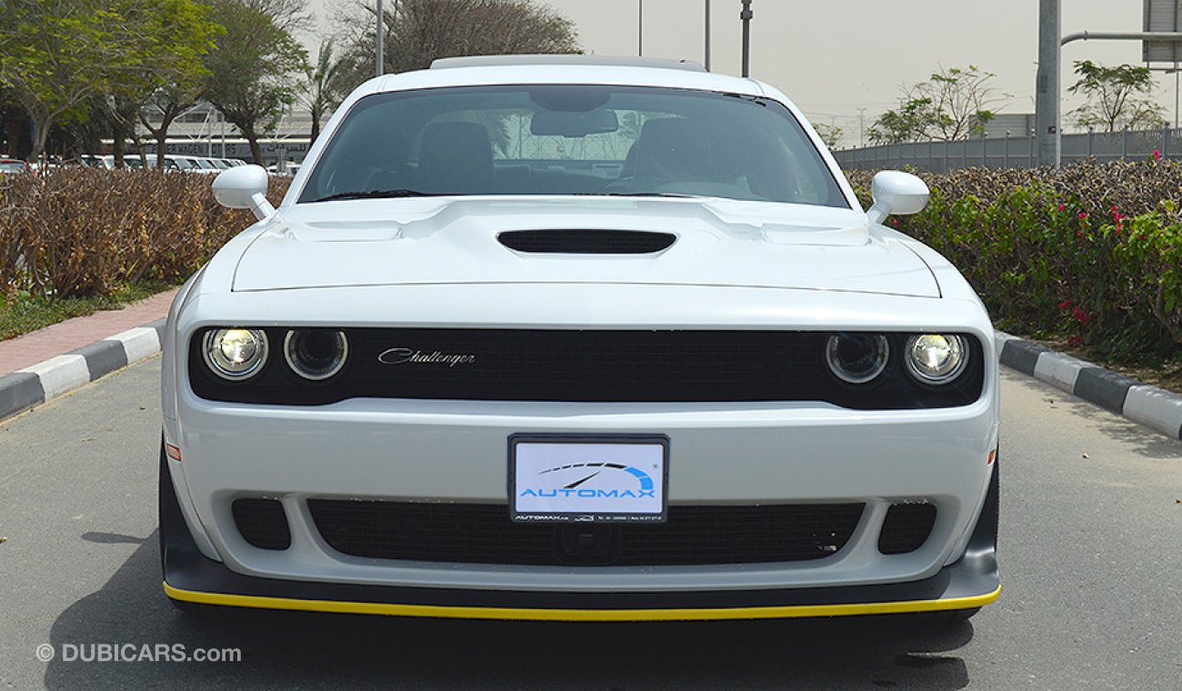 Dodge Challenger 2019 Scatpack WIDEBODY, 6.4L V8 GCC, 0km w/ 3 Years or 100,000km Warranty (RAMADAN OFFER)