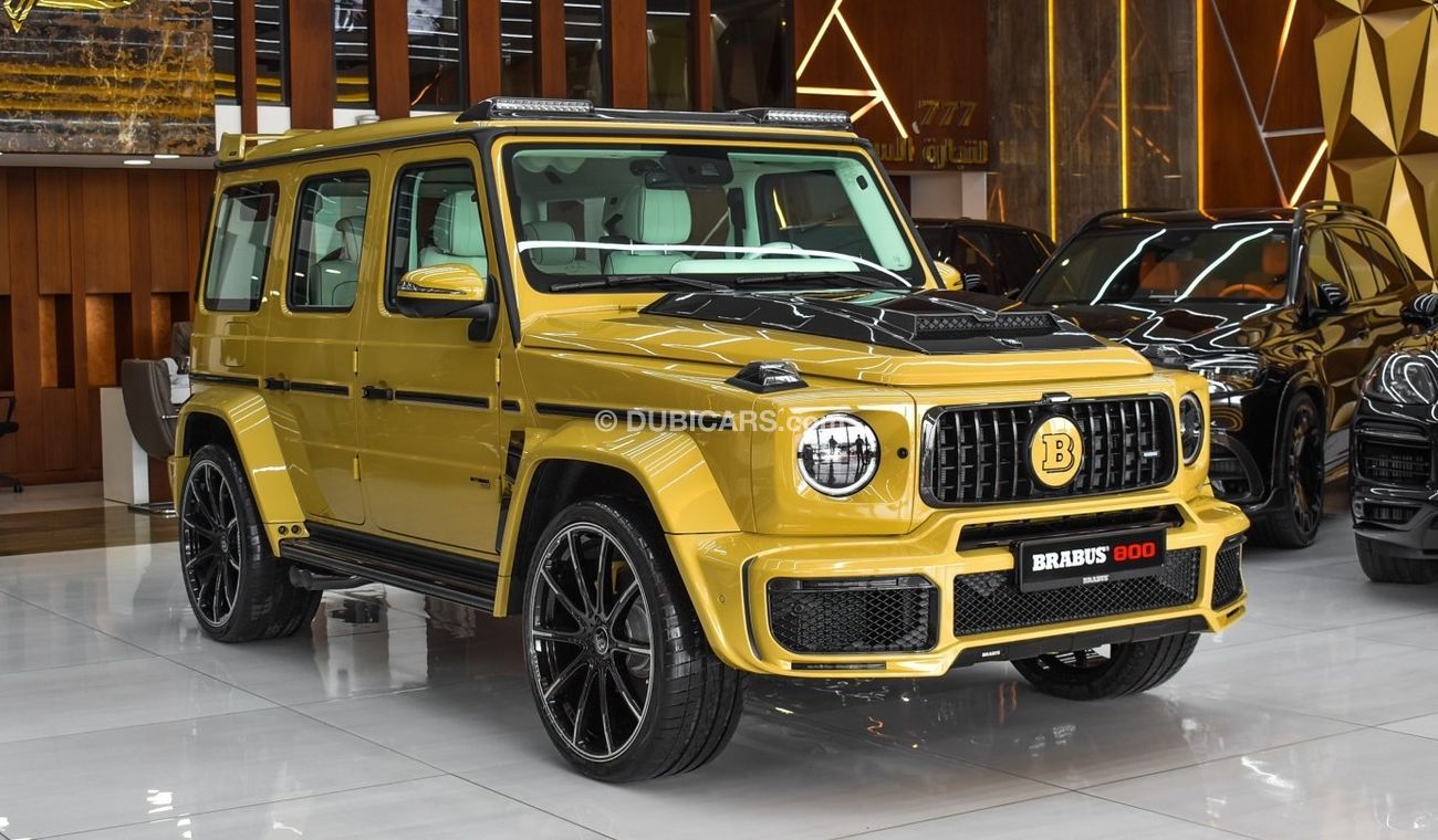 BRABUS 800 - Mercedes-AMG G 63 MERCEDES BENZ BRABUS 800 | BRABUS MIDDLE EAST | 2024