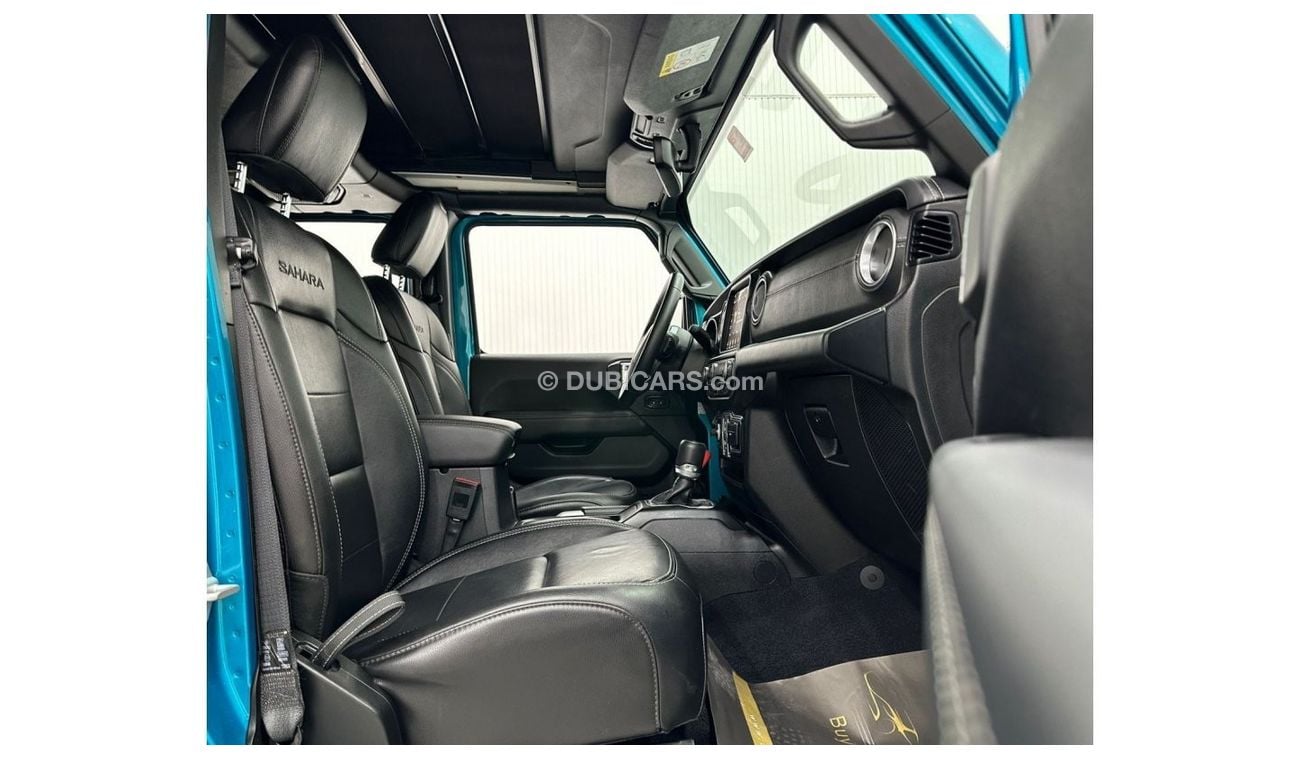 جيب رانجلر 2020 Jeep Wrangler Unlimited Sahara, October 2025 Jeep Warranty, April 2024 Jeep Service Pack, GCC