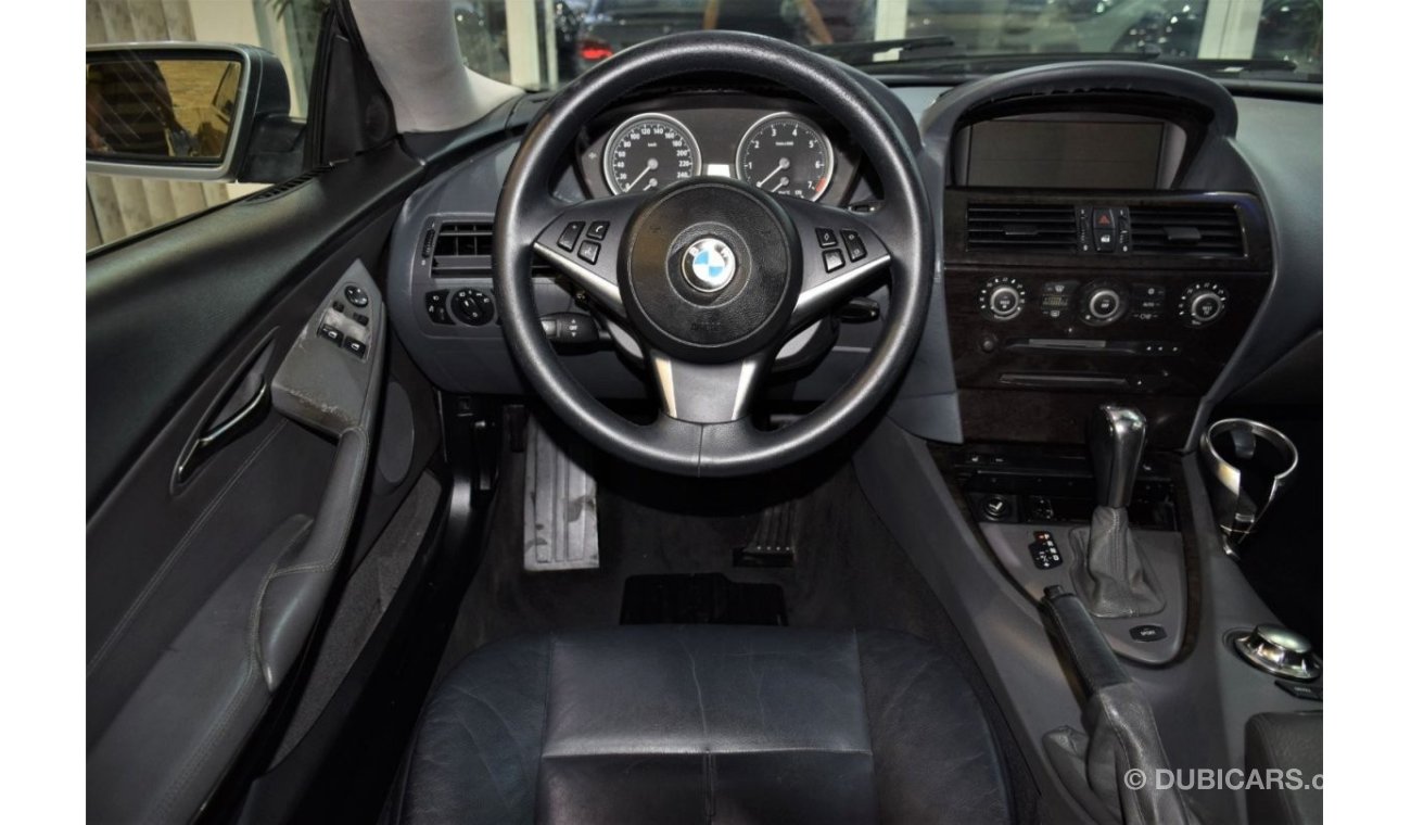 BMW 645 EXCELLENT DEAL for our BMW 645Ci 2005 Model!! in Grey Color! Japanese Specs