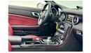 مرسيدس بنز SLK 200 Std 2016 Mercedes-Benz SLK 200 Convertible, Service History, Warranty, Low kms, GCC Specs