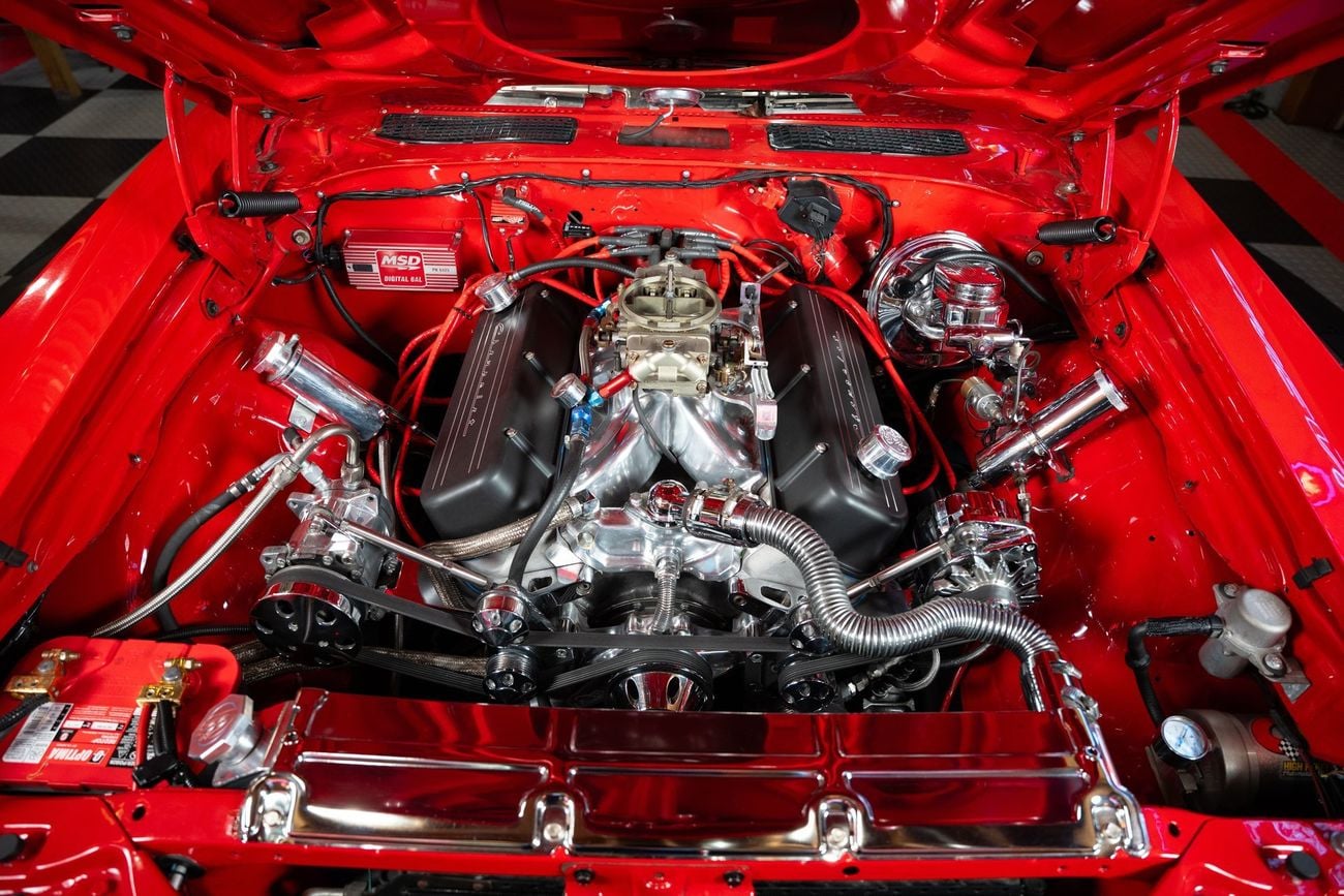 Chevrolet Chevelle Chevy Big Block V8, Ridetech Suspension Pro Touring Restomod