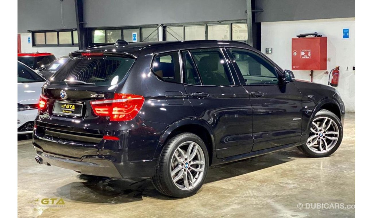 بي أم دبليو X3 2016 BMW X3 xDrive28i M Sport, March 2021 BMW Warranty + Service Contract, Excellent Condition, GCC