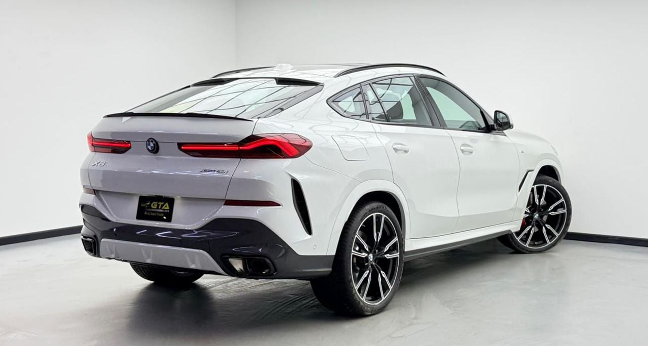 بي أم دبليو X6 2024 BMW X6 xDrive40i M-Sport PRO, 2029 BMW Warranty + Service Pack, Full BMW Service History, GCC