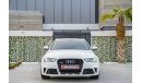 Audi RS4 2,918 P.M | 0% Downpayment | Full Option | Exceptional Condition!