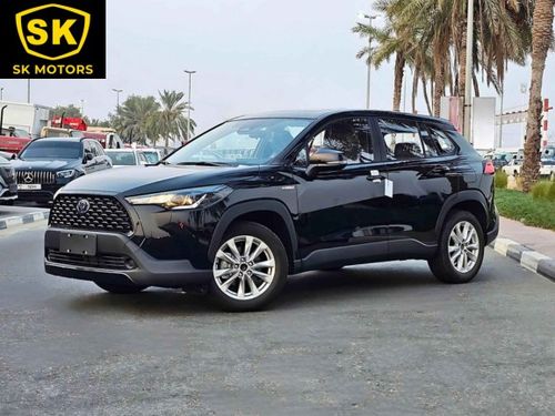 تويوتا كورولا كروس 2.0L V4 HYBRID, PUSH START, MID OPTION WITH SUNROOF (CODE# 68014)