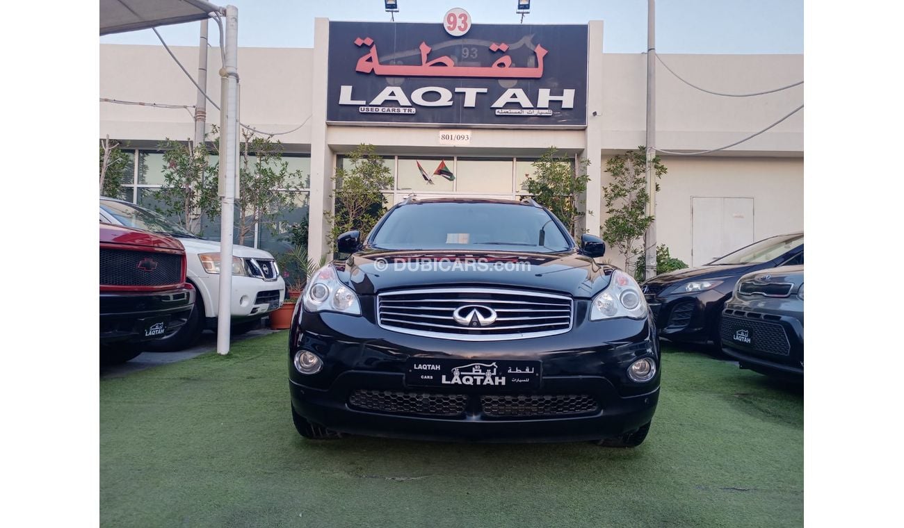 إنفينيتي EX35 موديل 2012 خليجى رقم واحد بصمة فتحة جلد مثبت سرعة تحكم رنجات حساسات بحالة ممتازة